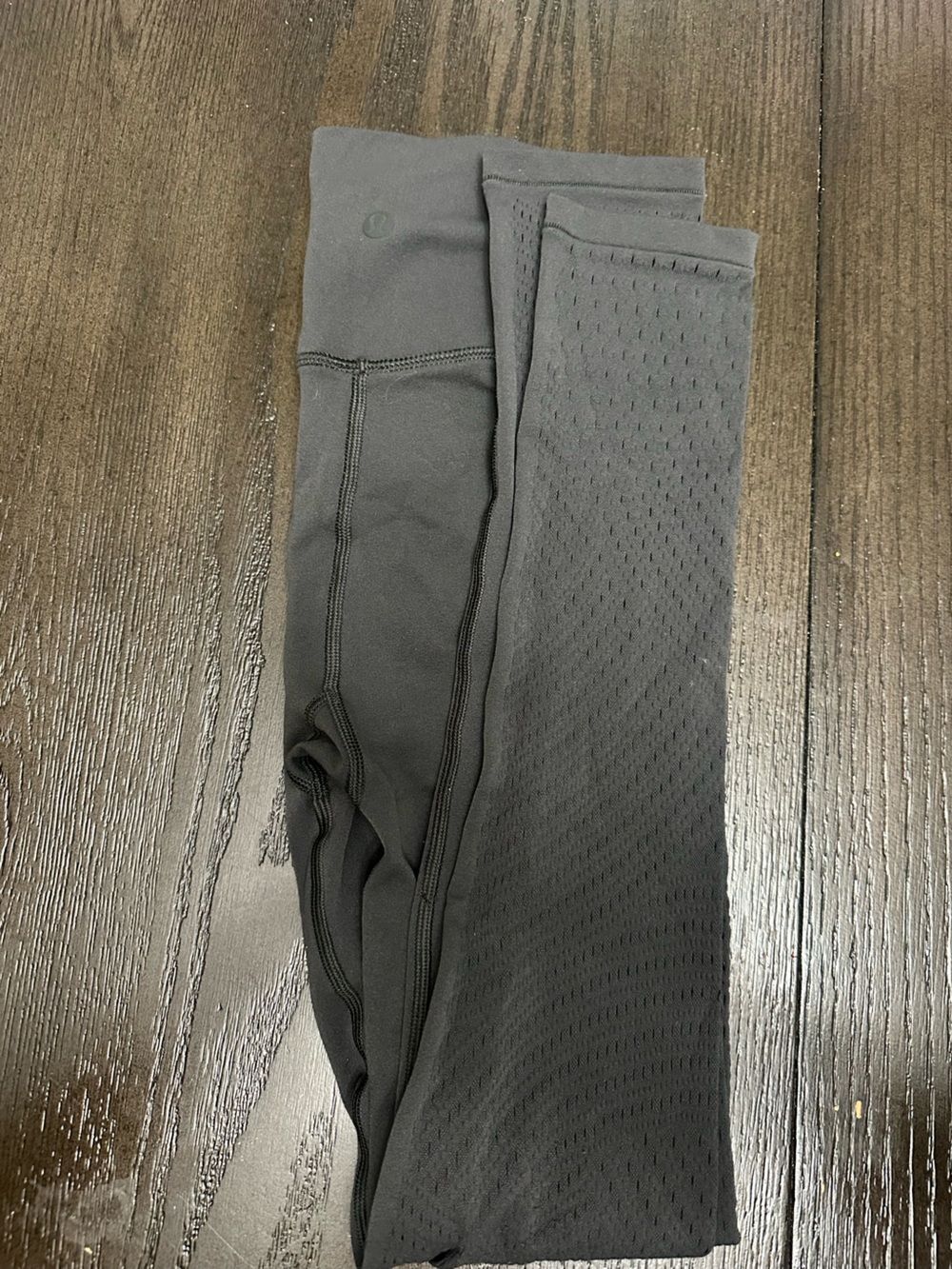 lululemon athletica Black Women's Leggings - Textured Panel